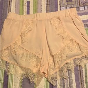 Lace shorts